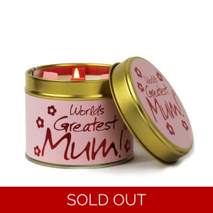 Lily Flame Scented Candle - World's Greatest Mum