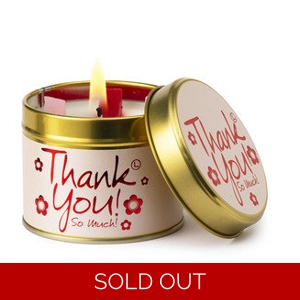Lily Flame Scented Candle - Thank You!