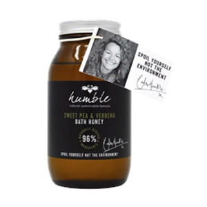 Humble Natural Beauty Sweet Pea & Verbena Bath Honey