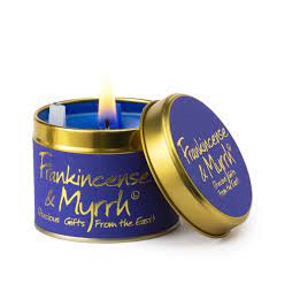 Lily Flame Scented Candle - Frankincense and Myrrh