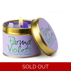Lily Flame Scented Candle - Parma Violets