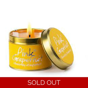 Lily Flame Scented Candle - Pink Grapefruit