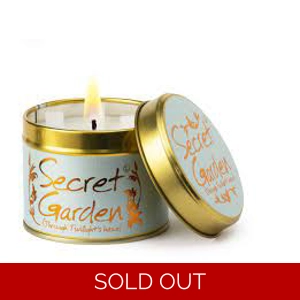 Lily Flame Scented Candle - Secret Garden