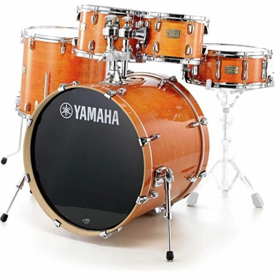 Yamaha Stage Custom Shell Set 20" Fusion in Honey Amber