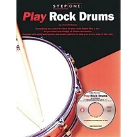 Step One: Play Rock Drums - Joel Rothman (Book & CD)