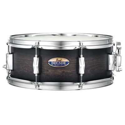 Pearl Decade Maple 14x5.5 Snare Drum in Satin Black Burst