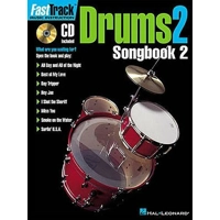 Fast Track Music Instruction - Drums 2 Songbook 2 (Book & CD)