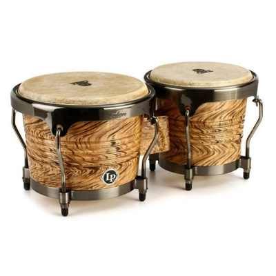 LP Aspire Accent Wood Bongos - Havana Cafe