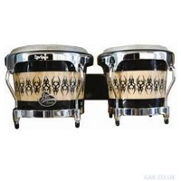 LP Aspire Accent Wood Bongos - Scarab Finish