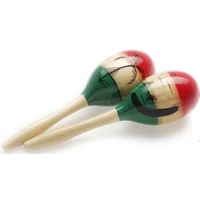 Stagg MRW-26M Oval Wooden Mexican Maracas