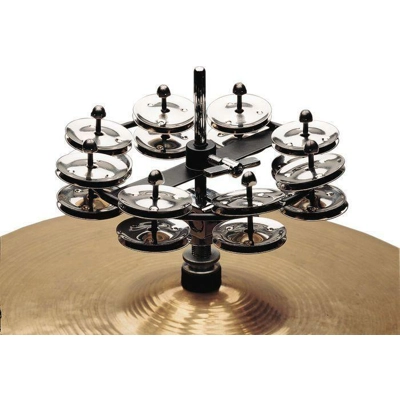 Rhythm Tech RT7402 Double Hat Trick Mountable Tambourine