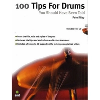 Pete Riley: 100 Tips For Drums You Should Have Been Told (Book & CD)