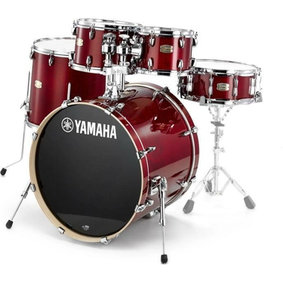Yamaha Stage Custom Shell Set 20" Fusion in Cranberry Red