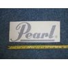 Pearl Type Decal / Sticker - Black, 11inch