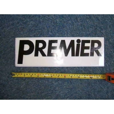 Premier Type Decal / Sticker - 13ins