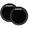 Evans Cordura Single EQ Black Nylon Patch (Pack of 2)