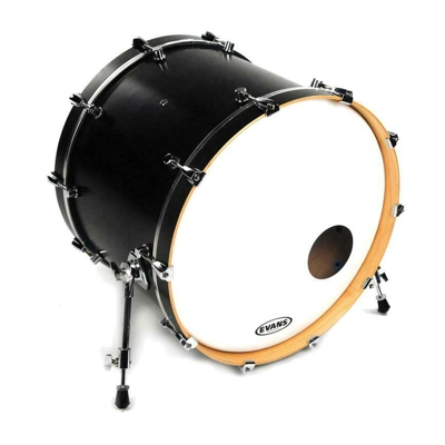 Evans BD20RSW 20" EQ3 Resonant Smooth White Bass Drum