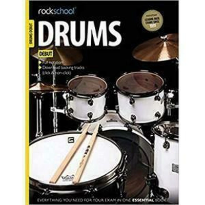 Rockschool Debut Drums Book & CD 2018