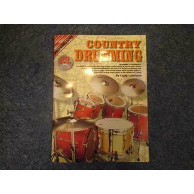 Country Drumming by Craig Lauritsen Book & CD