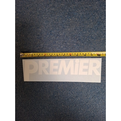 Large Premier Bass Drum Decal - 1990's
