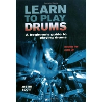 Justin Scott - Learn to Play Drums (Book & CD)