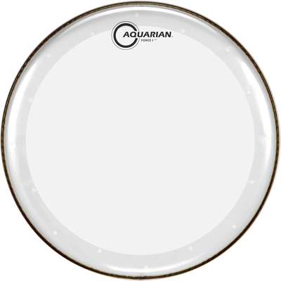 Aquarian Force 1 22" Coated Bass Drum Head