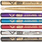 Vater Color Wrap 5A Gold Sparkle Nylon Tip