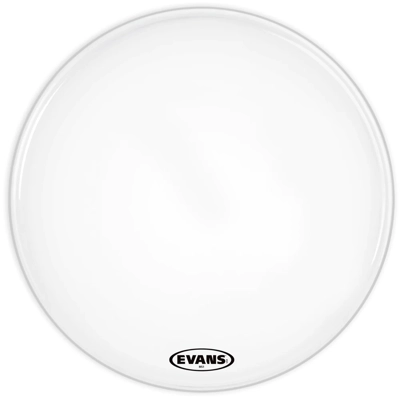 Evans MS1 28" White Marching Bass Drum Head