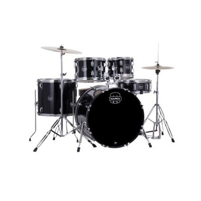 Mapex Comet 22" Rock Drum Kit - Dark Black