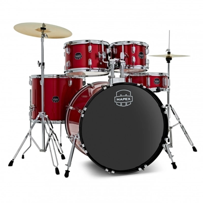 Mapex Comet 22" Rock Drum Kit - Infra Red