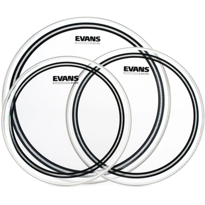 Evans EC2S Clear Rock Tom Pack 10 12 16 inch