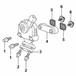 Pearl Glide Lock Snare Strainer