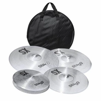 Stagg SX Low Volume Cymbal Set with FREE Cymbal Bag