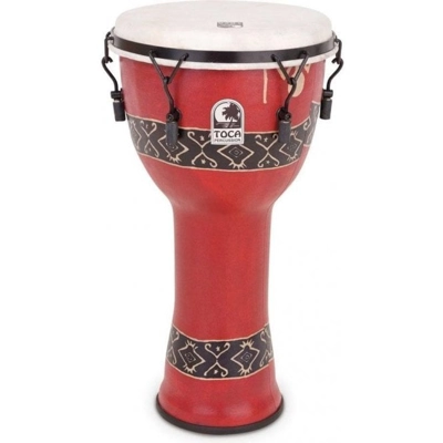Toca 12" Freestyle Key Tuned Djembe - Bali Red