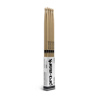 ProMark Forward 7A Hickory Wood Tip - 4 Pack