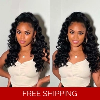 Loose 5x5 HD Lace 180% Density Na..