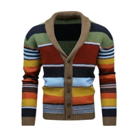 Color Block Cardigan