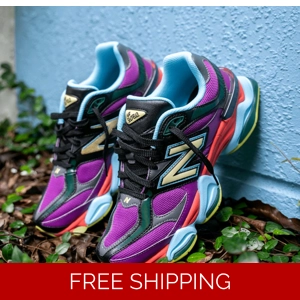 Men Purple Color block New Balance
