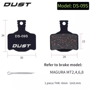 Dust Brakepads 09S