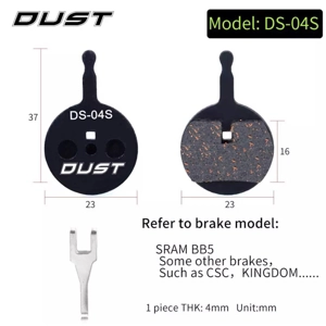 Dust brake pads 4S