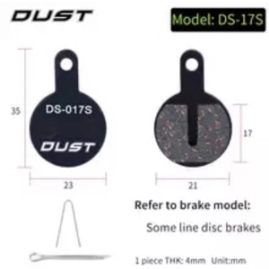 Dust Brake pads 17S