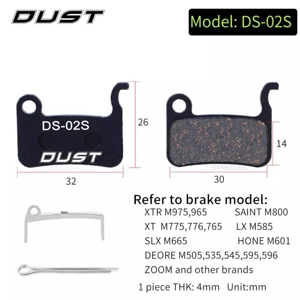 Dust Brakepads 02S
