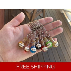 7 Deadly Sins Keychains – Handmade Small Accessories | Quirky Gifts | Sinful Products | Dark Fantasy