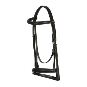 Jeffries Raised Padded Bridle with Flash Noseband