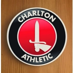 Charlton Athletic Round Coasters x 6
