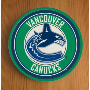 Vancouver Canucks Round Coasters x 6