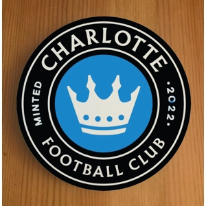 Charlotte FC Round Coasters x 6