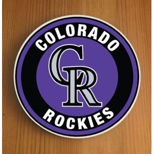 Colorado Rockies Round Coasters x 6