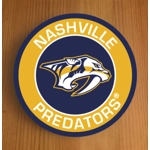Nashville Predators Round Coasters x 6