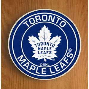 Toronto Maple Leafs Round Coasters x 6